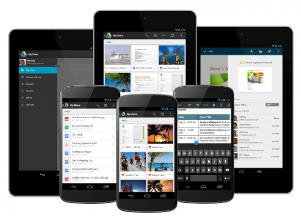Google Drive para Android actualizado con nuevo UI, escaneo OCR y más