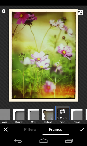 Google+ android Snapseed