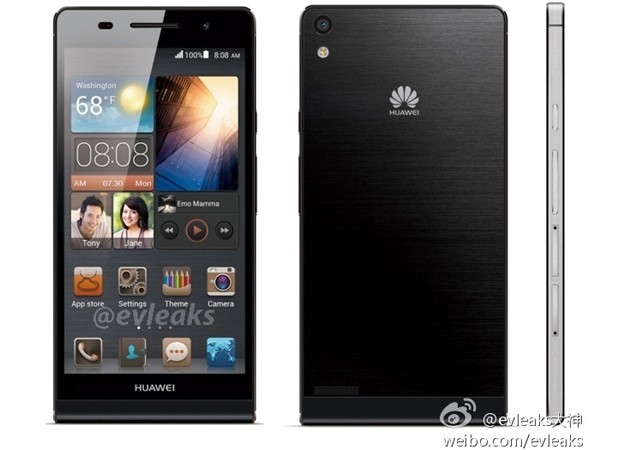 Huawei Ascend P6 filtrado