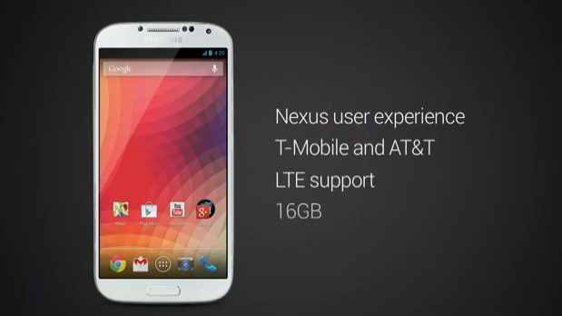Samsung Galaxy S4 edición Google es oficial