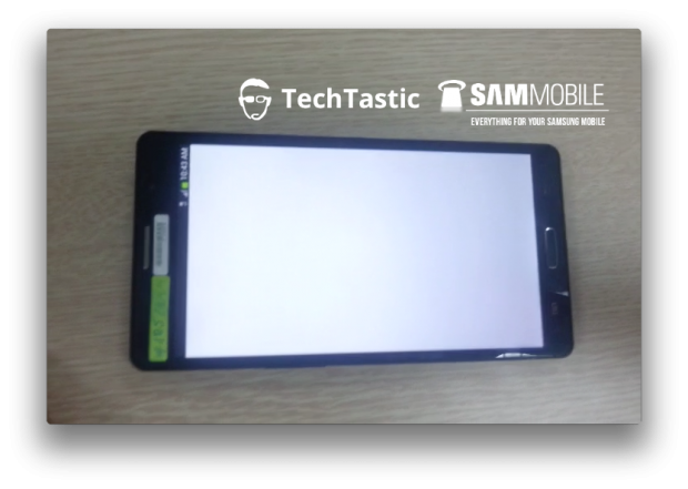 Prototipo del Samsung Galaxy Note III filtrado en fotos