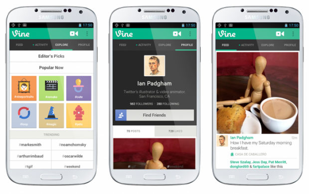 Vine de Twitter llega a Android