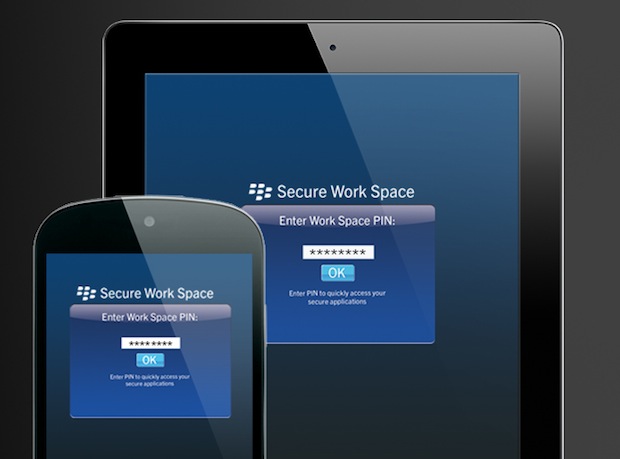 BlackBerry lanza Secure Work Space para iOS y Android