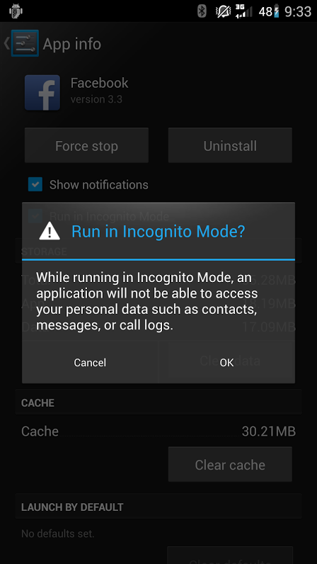 CyanogenMod tendrá modo Incógnito para apps Android