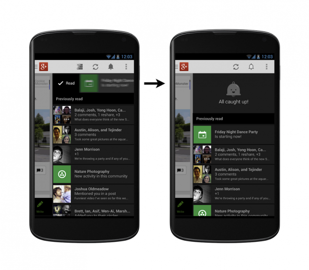 Google+ notificaciones