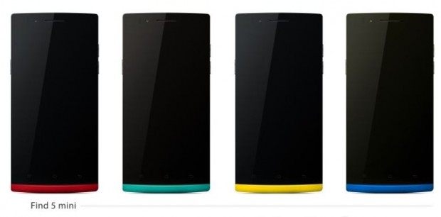Oppo Find 5 Mini colores