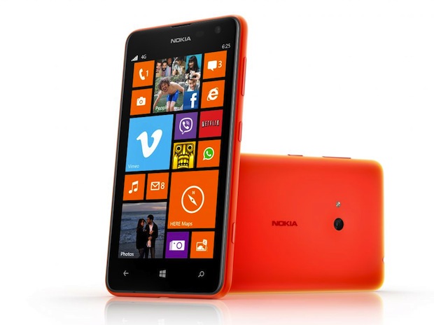 Nokia anuncia al Lumia 625