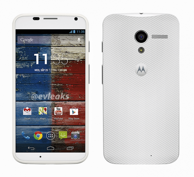 Moto X blanco