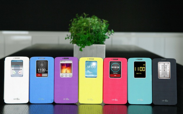 LG anticipa al LG G2 con las fundas QuickWindow