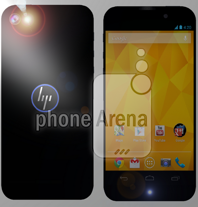 Imagen de supuesto smartphone de HP filtrada