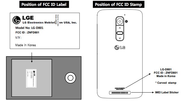 LG G2 pasa por la FCC