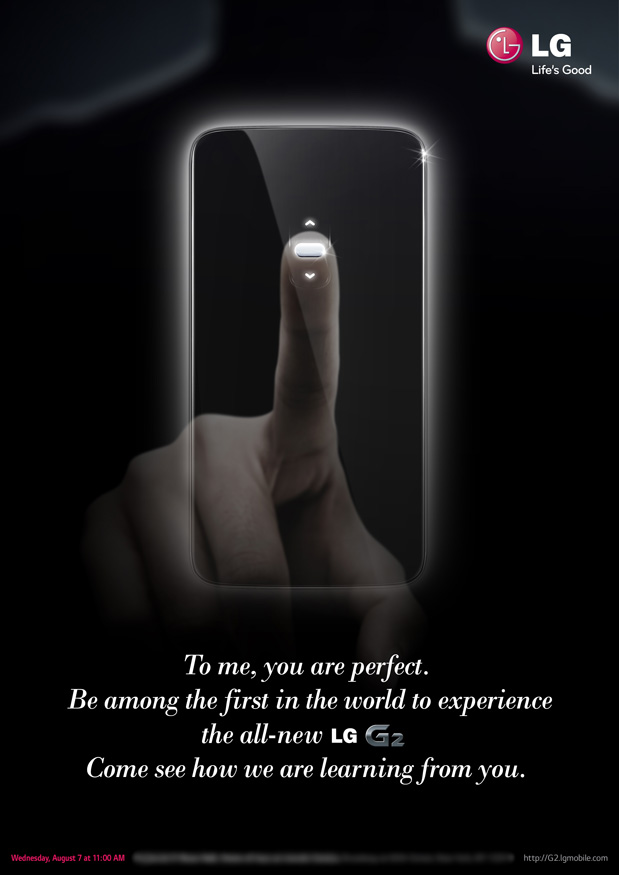 invitación LG G2