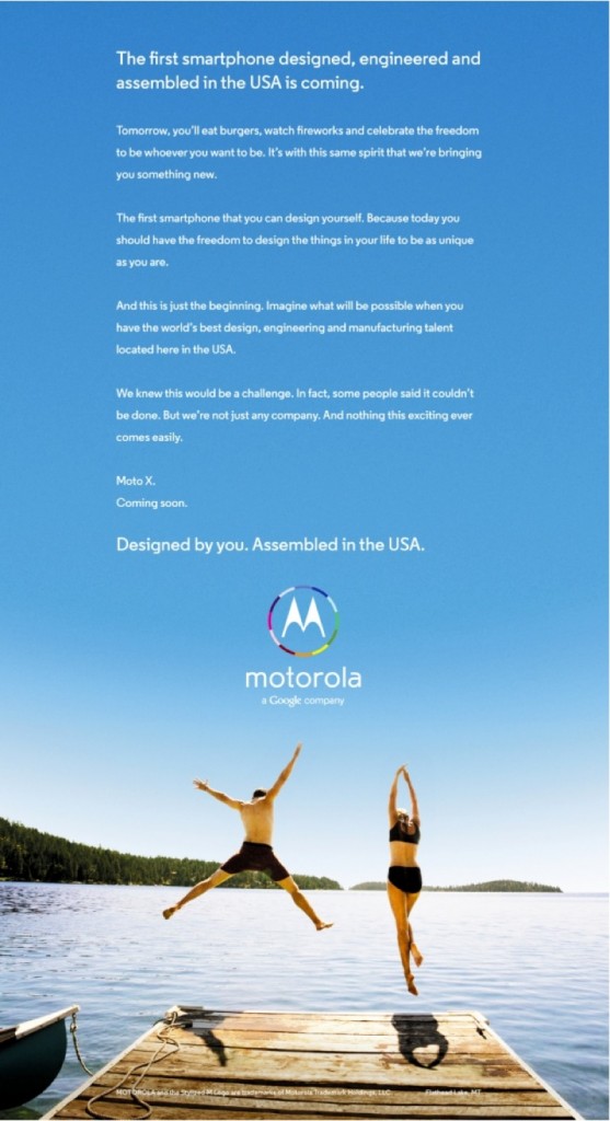 motorola anuncio