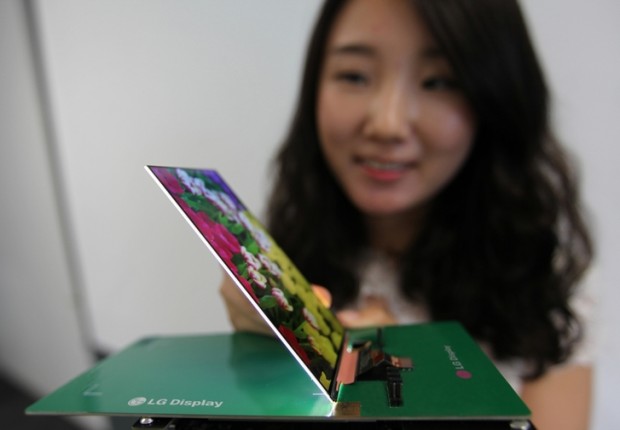 LG presenta la pantalla LCD 1080p más delgada del mundo