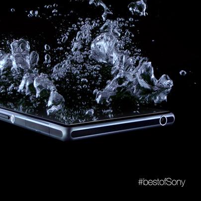 Sony sugiere al Honami como resistente al agua en nueva imagen