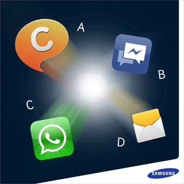 Samsung comienza a promocionar BBM para Android