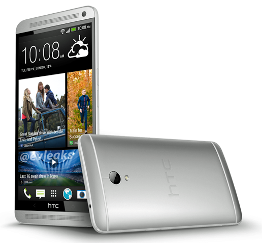 HTC One Max se filtra en foto de prensa