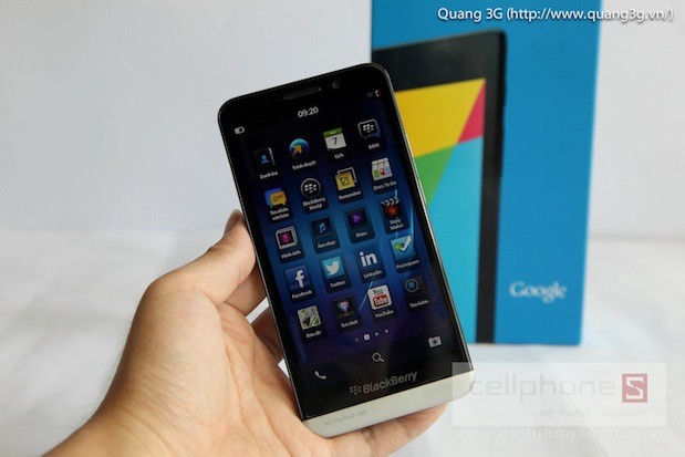 BlackBerry Z30 se filtra en video