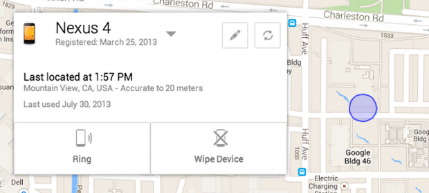 Google lanza Android Device Manager para localizar smartphones