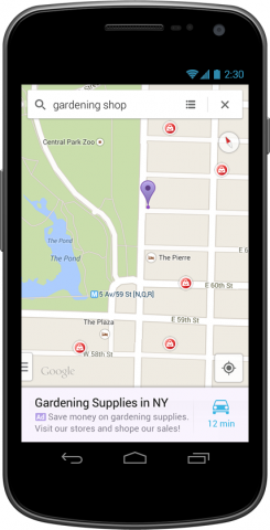 Maps anuncios