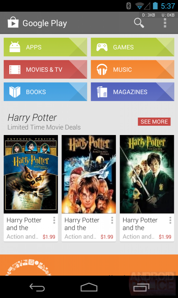 App Google Play Store actualizada con notificaciones mejoradas y más