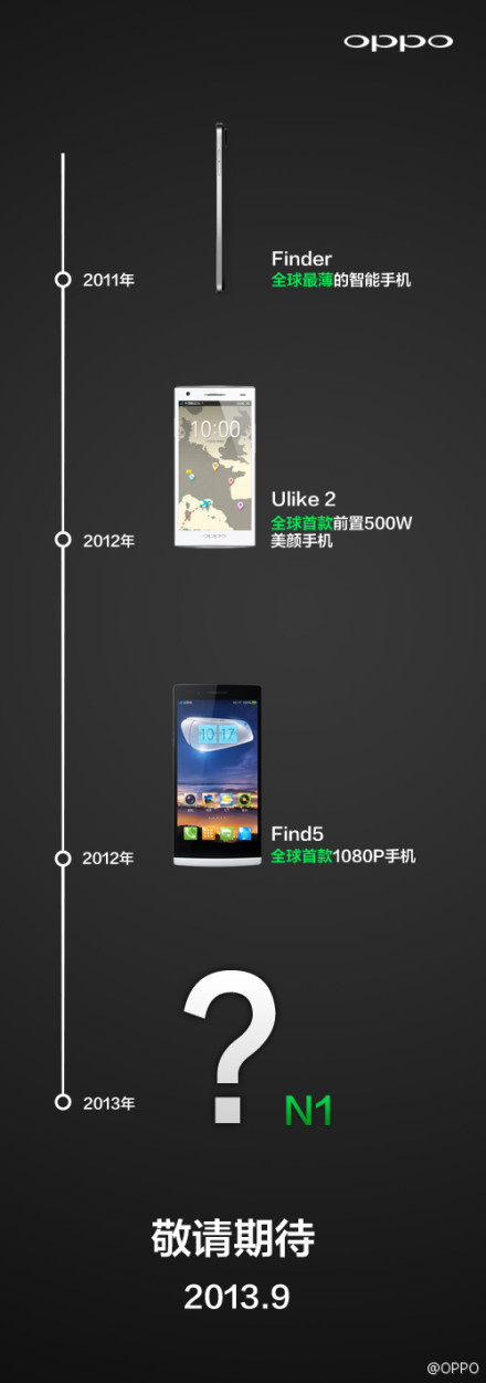 oppo n1 teaser