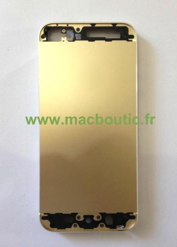Chasis del iPhone 5S en dorado aparece en fotos