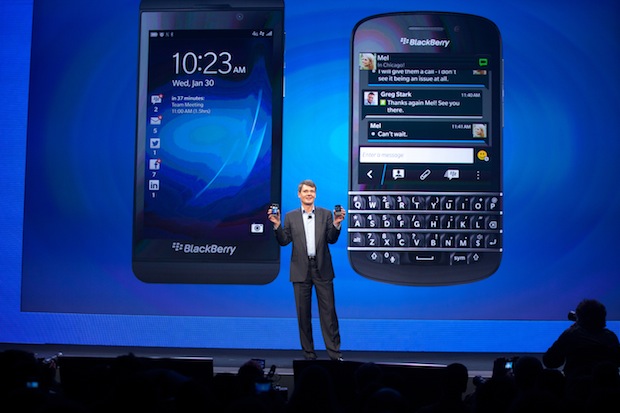 BlackBerry confirma pérdidas por casi 1000 millones; culpa al Z10