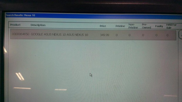 Nuevo Nexus 10 sería fabricado por Asus