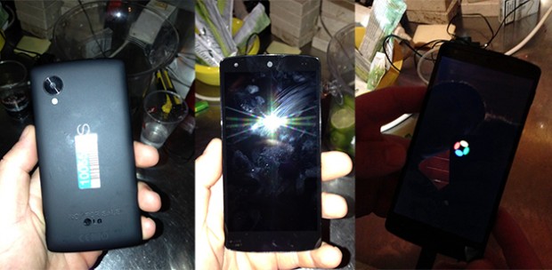 Nexus 5 filtrado