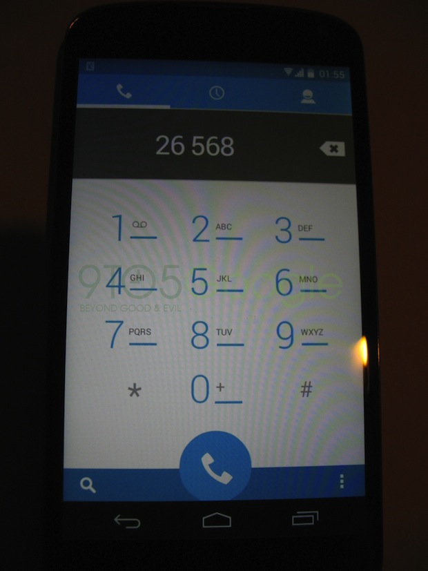 Capturas de pantalla de Android 4.4 KitKat se filtran