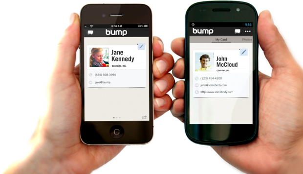 Google compra Bump, aplicación para compartir entre teléfonos
