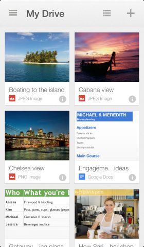 Google Drive iPhone