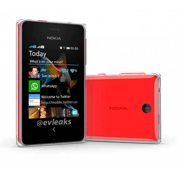 nokia asha 500 filtrado