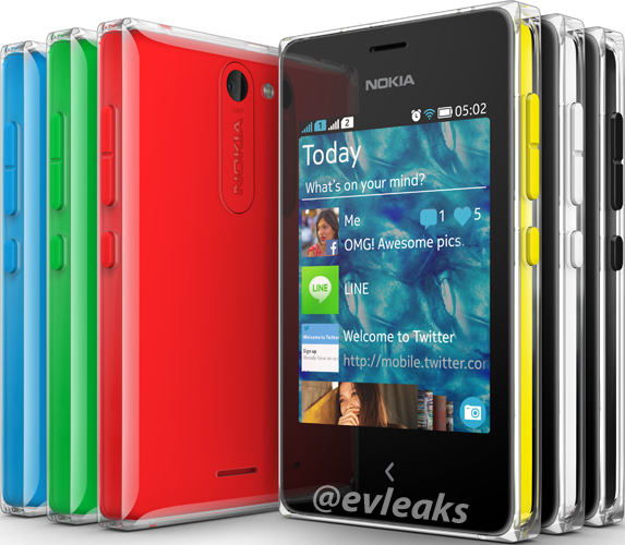 Nokia Asha 502 aparece en foto de prensa