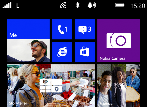 Pantalla de inicio en 1080p del Nokia Bandit se filtra