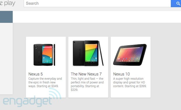 Nexus 5 Google Play