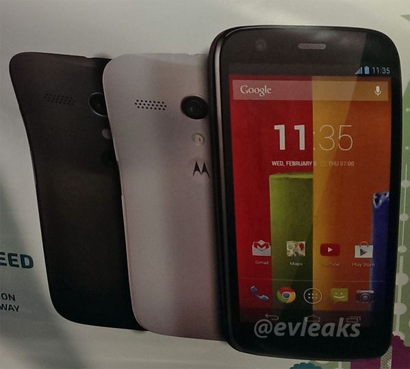 Características del Motorola Moto G reveladas