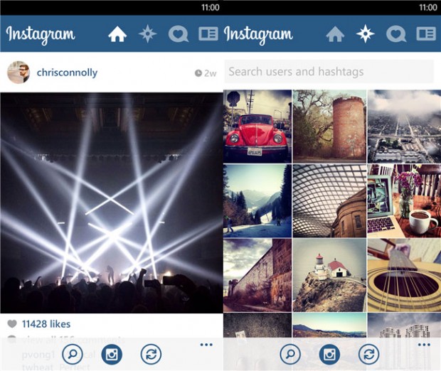 instagram windows phone