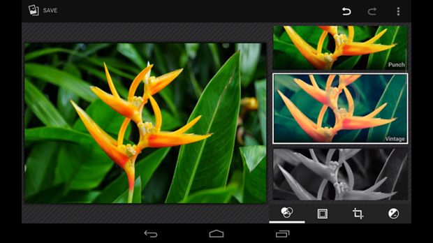Demo del editor de fotos no destructivo de Android 4.4 KitKat