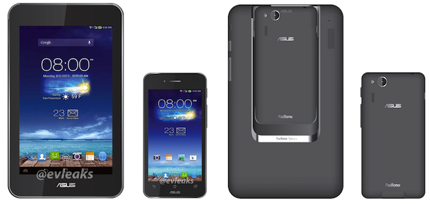 Asus Padfone Mini 4.3 se filtra en foto