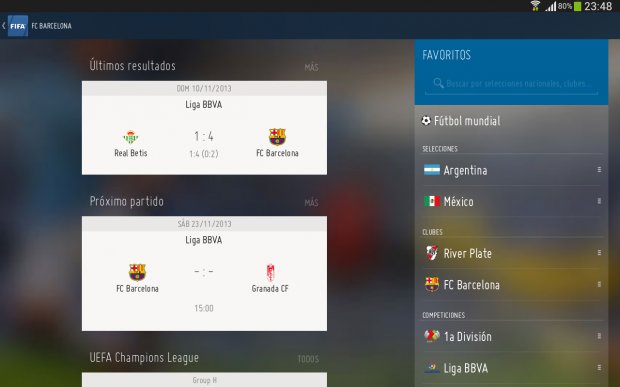 FIFA lanza app oficial para Android