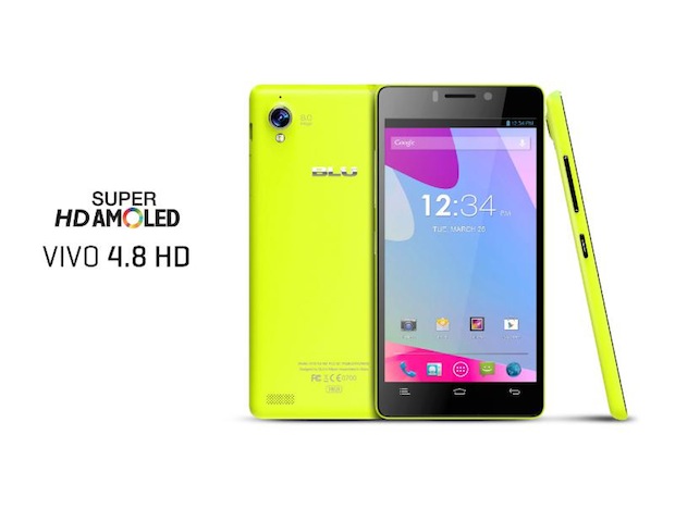 BLU Vivo 4.8 HD anunciado oficialmente