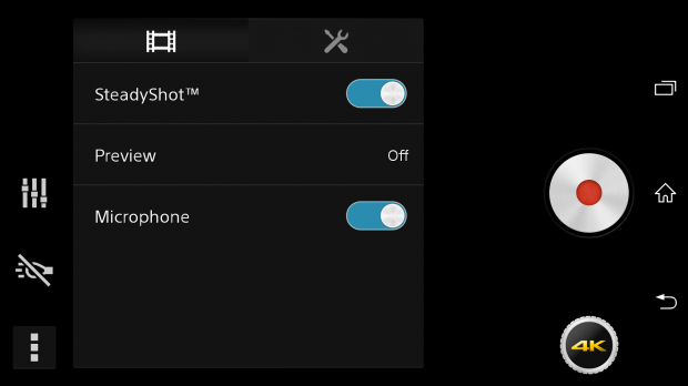 Sony D6503 Sirius 4K Video App