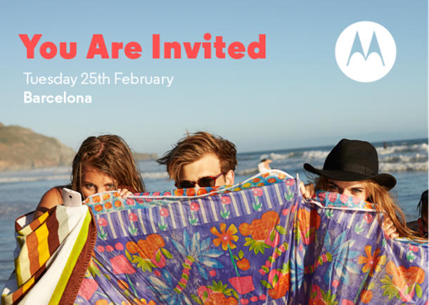 Motorola anuncia evento para el 25 de Febrero en MWC