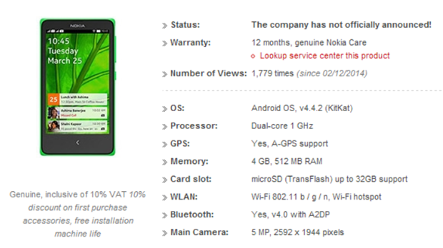 nokia x vietnam