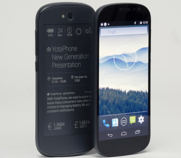 Segunda generación del YotaPhone con dos pantallas debuta en MWC