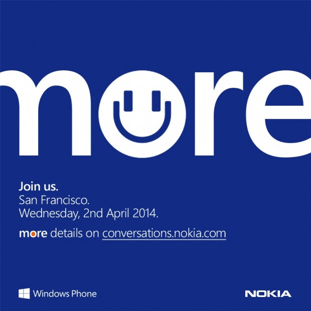 Nokia anunciará nuevos smartphones Lumia el 2 de Abril