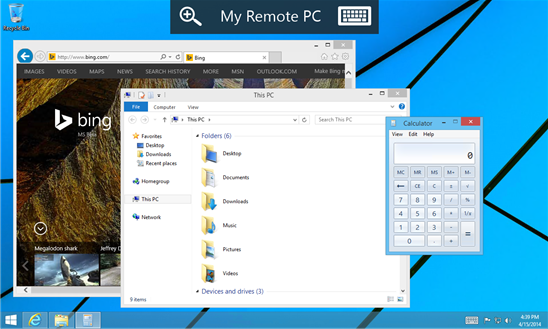 Remote Desktop permite controlar la PC desde Windows Phone 8.1