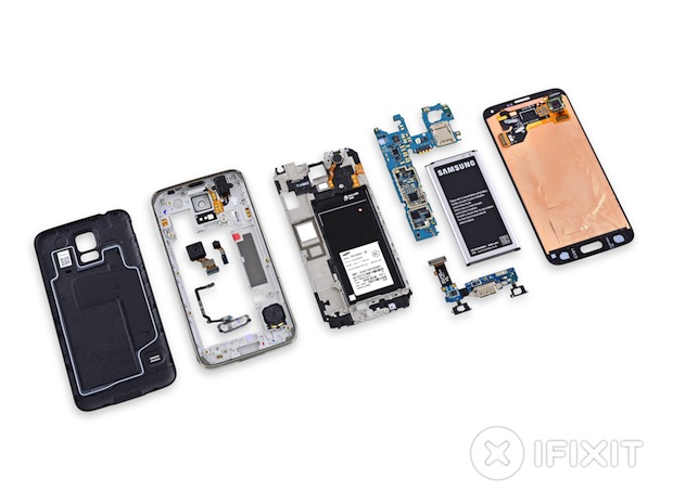 galaxy s5 despiece